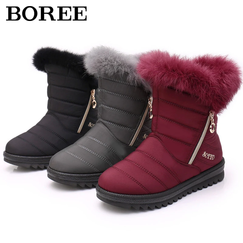 New Women Boots Waterproof Snow Boots Female Plush Winter Warm Shoes Woman Fur Sneakers Non-Slip Plus Velvet Cotton Shoes Flats
New Women Boots Waterproof Snow Boots Female Plush Winter Warm Shoes Woman Fur Sneakers Non-Slip Plus Velvet Cotton Shoes Flats