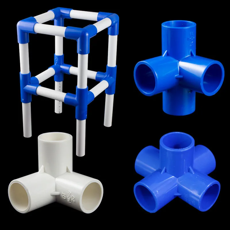 Quick joint pvc pipe fittings Dimensional 3/4/5/6 Ways tube Hose support connector for Home Garden Irrigation DIY hand Tools
Quick joint pvc pipe fittings Dimensional 3/4/5/6 Ways tube Hose support connector for Home Garden Irrigation DIY hand Tools