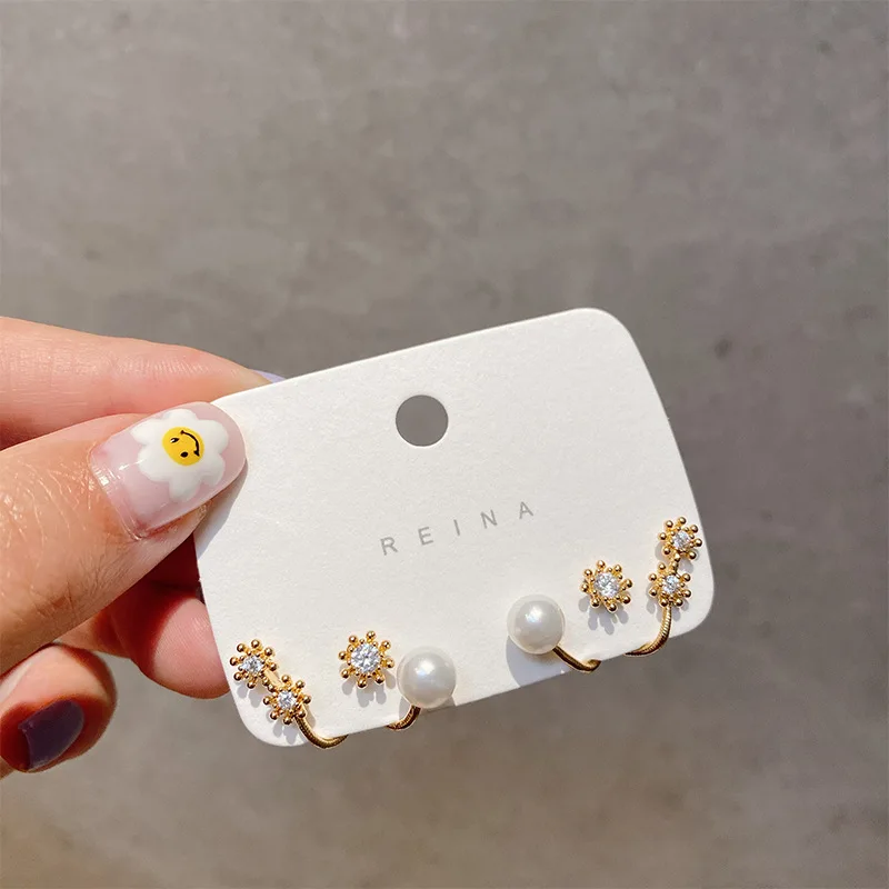 Zeojrlly Geometric Crystal Women Trendy Stud Earrings Ins Fireworks Pearl Earrings Female Small Earrings Simple Cute Jewelry
Zeojrlly Geometric Crystal Women Trendy Stud Earrings Ins Fireworks Pearl Earrings Female Small Earrings Simple Cute Jewelry