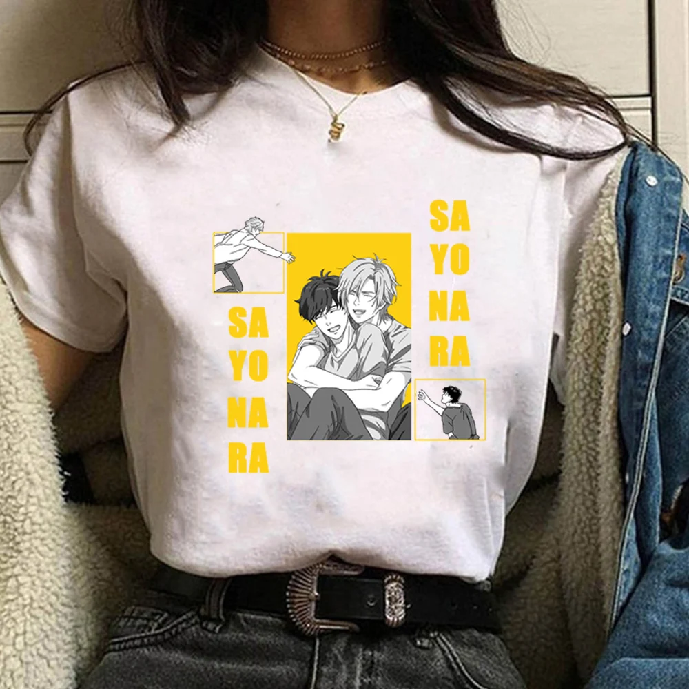Japanese Anime T-Shirts Men Kawaii Unisex Tshirt Banana Fish Print O-Neck Top Men Women Tshirt Clothes Loose
Japanese Anime T-Shirts Men Kawaii Unisex Tshirt Banana Fish Print O-Neck Top Men Women Tshirt Clothes Loose