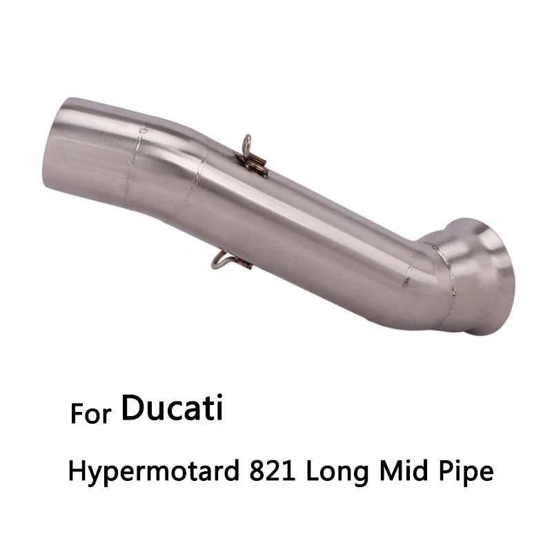 51/70mm Mid Pipe for Ducati Hypermotard 821 Motorcycle Exhaust Pipe Middle Link Pipe Reserve Catalyst Stainless Steel Pipe
51/70mm Mid Pipe for Ducati Hypermotard 821 Motorcycle Exhaust Pipe Middle Link Pipe Reserve Catalyst Stainless Steel Pipe