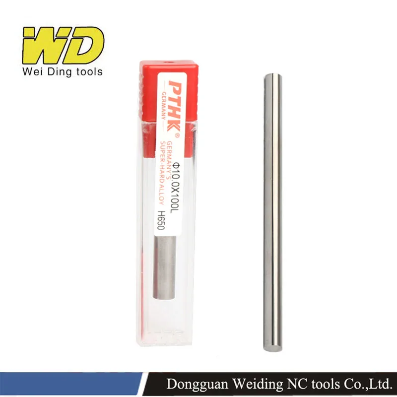 High hardness HRC65 tungsten carbide rod PTHK CNC carbide bar for milling machine solid carbide rod
High hardness HRC65 tungsten carbide rod PTHK CNC carbide bar for milling machine solid carbide rod