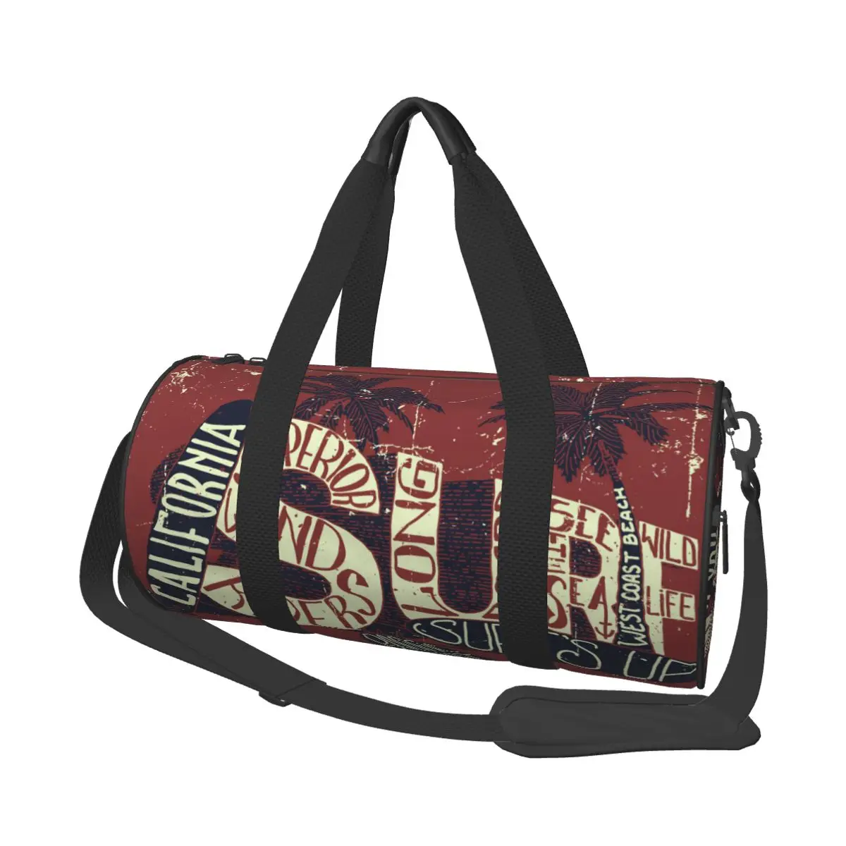 Travel Bag California Surfing Palms Tree Portable Leisure Fitness Bag Business Travel Bag Light Travel Luggage Bag
Travel Bag California Surfing Palms Tree Portable Leisure Fitness Bag Business Travel Bag Light Travel Luggage Bag
