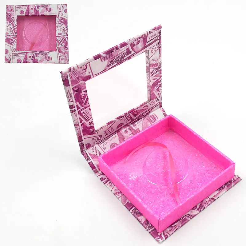 Wholesale Eyelash Packaging Box Lash Boxes Package Custom 25mm Square Book Style Holder Cardboard Cosmetic Storag Case Vendors
Wholesale Eyelash Packaging Box Lash Boxes Package Custom 25mm Square Book Style Holder Cardboard Cosmetic Storag Case Vendors