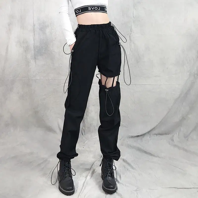 Women's High Waist Cargo Pants 2022 Summer Sportswear Loose Pants Harajuku Women Cargo Pants Elastics Trousers
Women's High Waist Cargo Pants 2022 Summer Sportswear Loose Pants Harajuku Women Cargo Pants Elastics Trousers