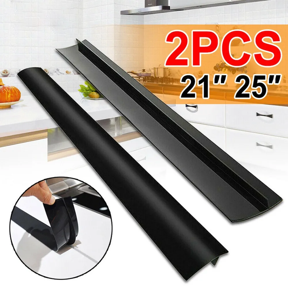 2pcs Silicone Gap Cover Kitchen Seals Gap Filler Heat Resistant Stove Counter Gap Cover For Cooker Worktop Between Counter
2pcs Silicone Gap Cover Kitchen Seals Gap Filler Heat Resistant Stove Counter Gap Cover For Cooker Worktop Between Counter