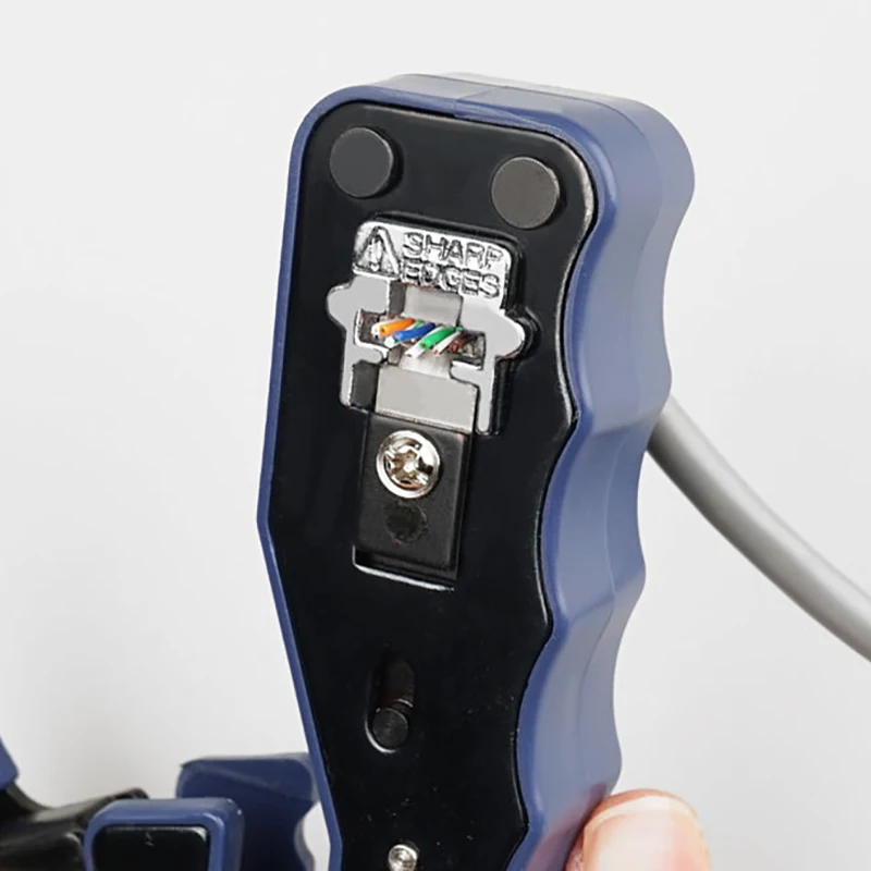 Multifunctional Rj45EZ Through-Hole Crystal Head 8P Adjustable Network Tool Squeeze Crimping Cable Pliers
Multifunctional Rj45EZ Through-Hole Crystal Head 8P Adjustable Network Tool Squeeze Crimping Cable Pliers