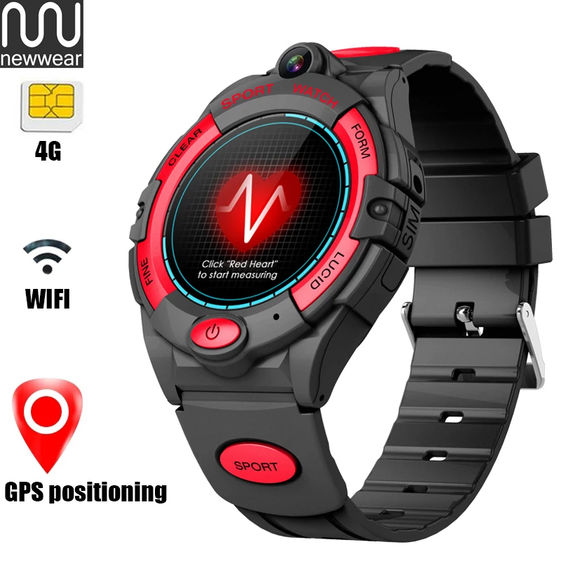 NEWWEAR GPS Smart Watch Men Women Children Smartwatch Wifi Video Call 4G SIM Card 680mAh Battery for Android IOS Wristband Phone
NEWWEAR GPS Smart Watch Men Women Children Smartwatch Wifi Video Call 4G SIM Card 680mAh Battery for Android IOS Wristband Phone