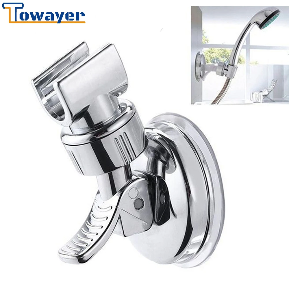 Universal Adjustable Hand Shower Holder Suction Cup Holder Full Plating Shower Rail Head Holder Bathroom Bracket Stable rotation
Universal Adjustable Hand Shower Holder Suction Cup Holder Full Plating Shower Rail Head Holder Bathroom Bracket Stable rotation