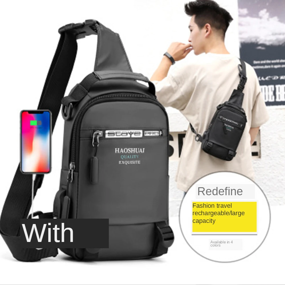 New Fashion Hot Sale Men's Crossbody Bag Chest Bag Pack Waterproof Travel Multifunction Sling&double Shoulder Messenger Bags
New Fashion Hot Sale Men's Crossbody Bag Chest Bag Pack Waterproof Travel Multifunction Sling&double Shoulder Messenger Bags