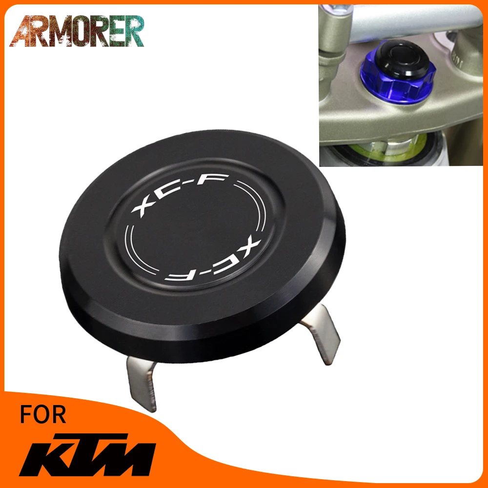 For KTM 250 350 450 505 XC-F 250xc-f 350xc-f Motorcycle CNC Handlebar Handle Bar Steering Stem Decorative Cover Cap Accessories
For KTM 250 350 450 505 XC-F 250xc-f 350xc-f Motorcycle CNC Handlebar Handle Bar Steering Stem Decorative Cover Cap Accessories