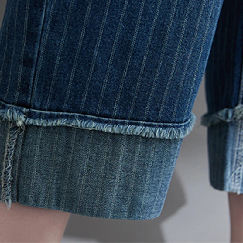 Loose Straight Women's Large size high waist Jeans 2021 Spring New High Waist Rolled Denim Seven-cent long Trousers FC715
Loose Straight Women's Large size high waist Jeans 2021 Spring New High Waist Rolled Denim Seven-cent long Trousers FC715