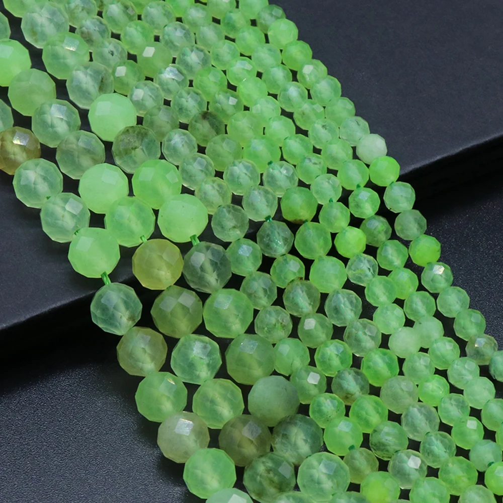 Wholesale 2PCS Natural SemStone Green Prehnite Round Beads 6/8/10mm Beaded Making DIY Necklace Bracelet Charm Jewelry Gift 38cm
Wholesale 2PCS Natural SemStone Green Prehnite Round Beads 6/8/10mm Beaded Making DIY Necklace Bracelet Charm Jewelry Gift 38cm