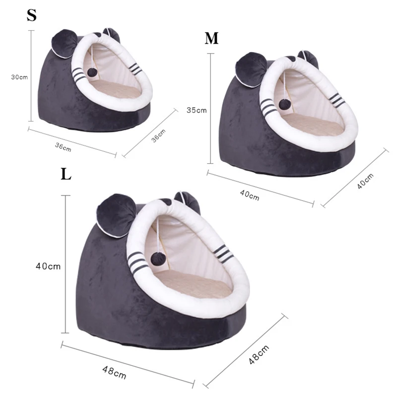 Cat Beds Pet Tent Soft Cave Bed Super Soft Half Enclosed Tent Cave House Pet Supplies for Cat and Small Dogs I88
Cat Beds Pet Tent Soft Cave Bed Super Soft Half Enclosed Tent Cave House Pet Supplies for Cat and Small Dogs I88