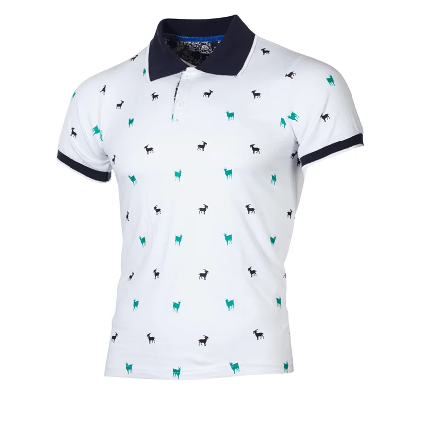 2021 Summer New Style Solid Color Men's Short-Sleeved Deer Casual Fashion Men's Polo Shirt T-Shirt European Size S-3XL
2021 Summer New Style Solid Color Men's Short-Sleeved Deer Casual Fashion Men's Polo Shirt T-Shirt European Size S-3XL