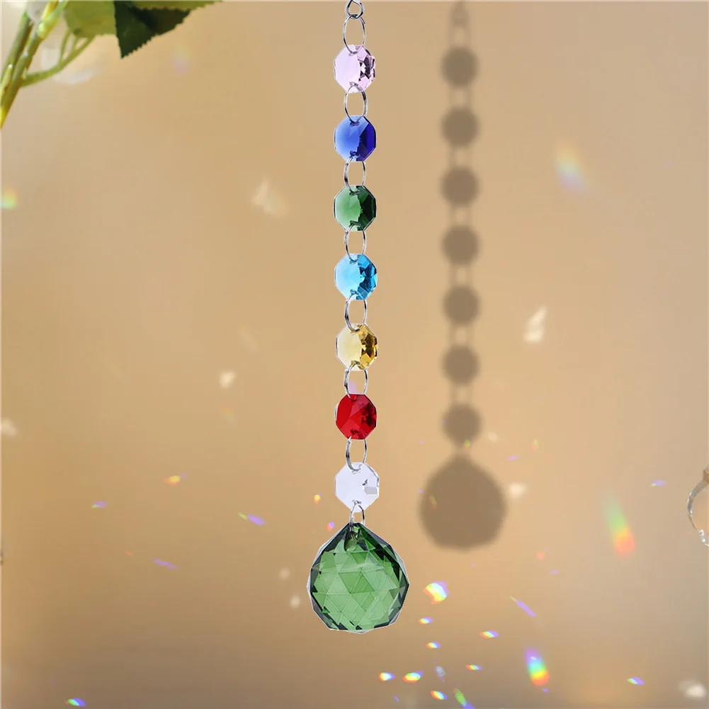Hanging Crystal Ball Rainbow Maker Prism Light Catcher Colorful Wind Chime For Door Window Home Decoration Ornament
Hanging Crystal Ball Rainbow Maker Prism Light Catcher Colorful Wind Chime For Door Window Home Decoration Ornament