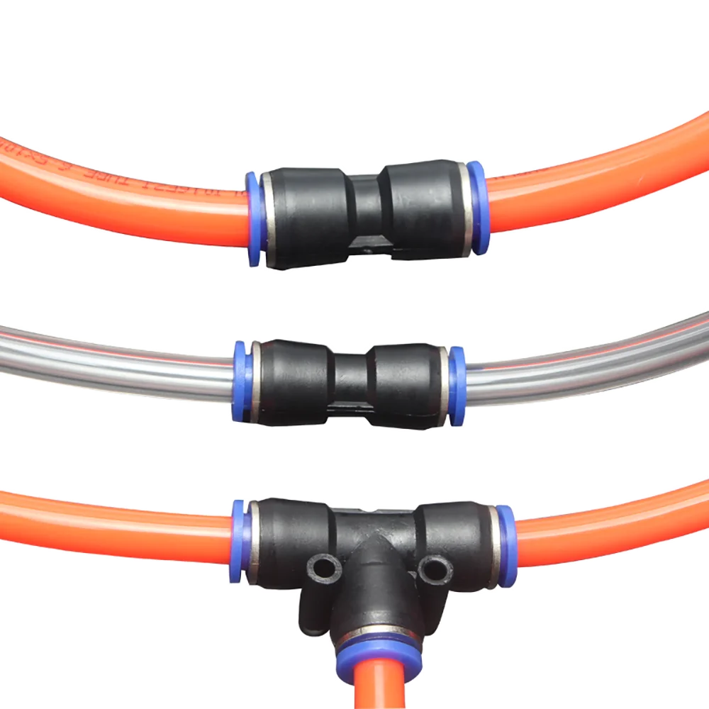 Пневматические Фитинги PY/PU/PV/PE соединители для водопроводных труб и прямой