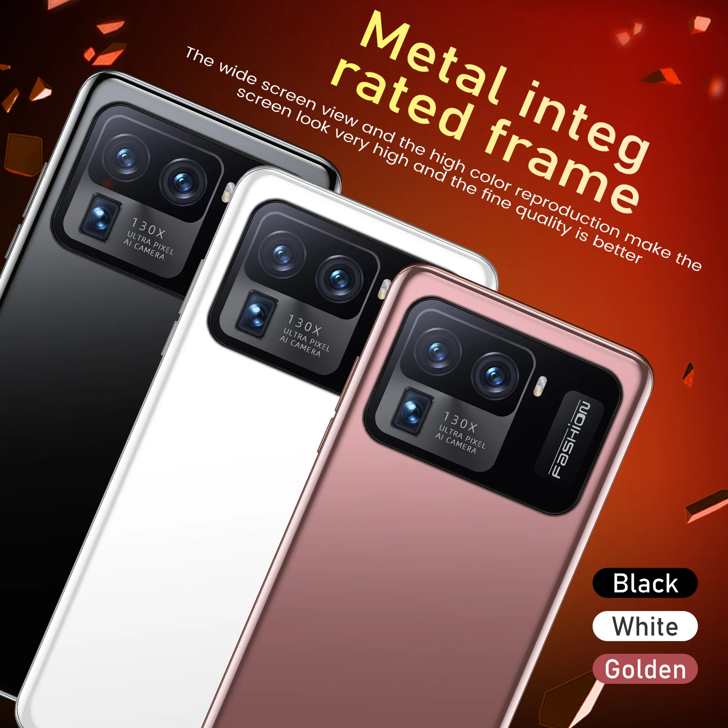 New Teléfono Inteligente M11 7.3 Pulgadas Really 16GB+1T Android 10 Deca Core 5G 6800mah 48MP+64MP MTK6899 Telephone Celulares
New Teléfono Inteligente M11 7.3 Pulgadas Really 16GB+1T Android 10 Deca Core 5G 6800mah 48MP+64MP MTK6899 Telephone Celulares