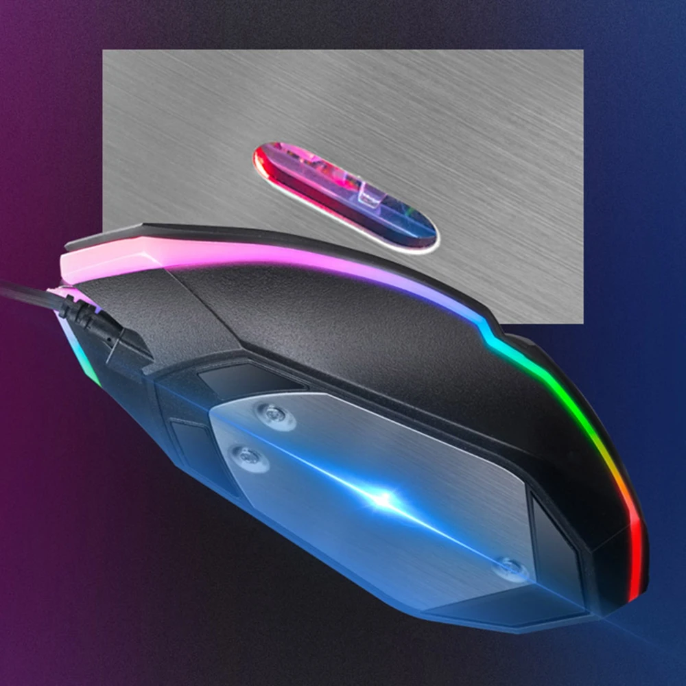 For 2400 DPI USB Wired Optical Gaming Mouse RGB Backlit 4 Buttons Computer Mice 
For 2400 DPI USB Wired Optical Gaming Mouse RGB Backlit 4 Buttons Computer Mice
