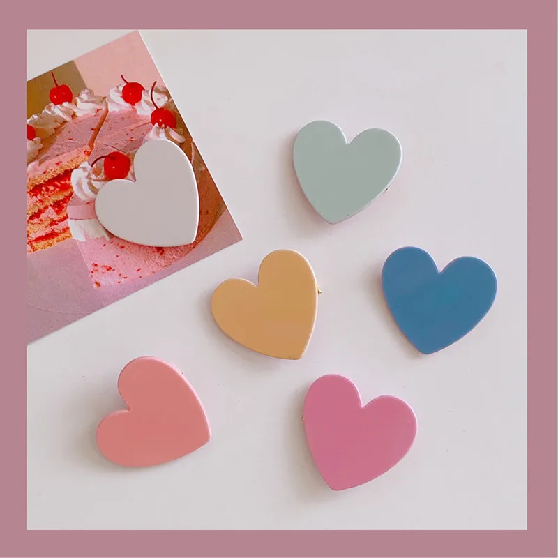 2021 Girl Milkshake Color System Summer Girl Temperament Love Hairpin Girl Soft Girl Hairpin2PCS
2021 Girl Milkshake Color System Summer Girl Temperament Love Hairpin Girl Soft Girl Hairpin2PCS