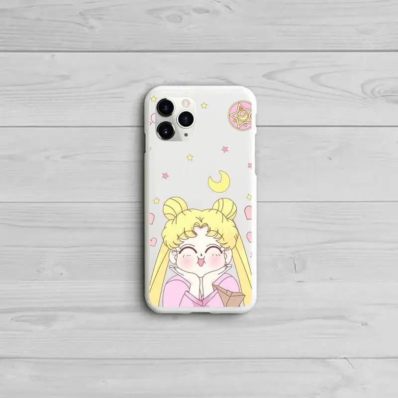 Japan Anime Sailor Moon Princess Phone Case Candy Color White for iPhone 11 pro XS MAX 8 7 6 6S Plus X 5S SE 2020 XR
Japan Anime Sailor Moon Princess Phone Case Candy Color White for iPhone 11 pro XS MAX 8 7 6 6S Plus X 5S SE 2020 XR