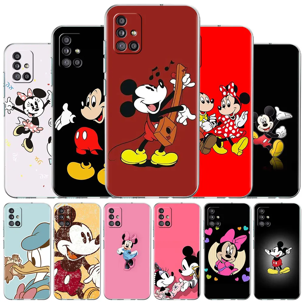 LOVELY Mickey Mouse Cartoon Clear Soft Case For Samsung A51 A52 A12 A32 A72 A21s A71 Transparent Silicone Printing Drawing Cover
LOVELY Mickey Mouse Cartoon Clear Soft Case For Samsung A51 A52 A12 A32 A72 A21s A71 Transparent Silicone Printing Drawing Cover