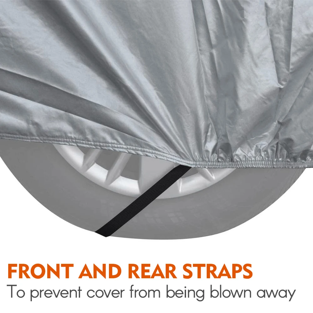 KKMOON waterproof car covers outdoor sun protection cover for car reflector dust rain snow protective suv sedan Car Cover
KKMOON waterproof car covers outdoor sun protection cover for car reflector dust rain snow protective suv sedan Car Cover