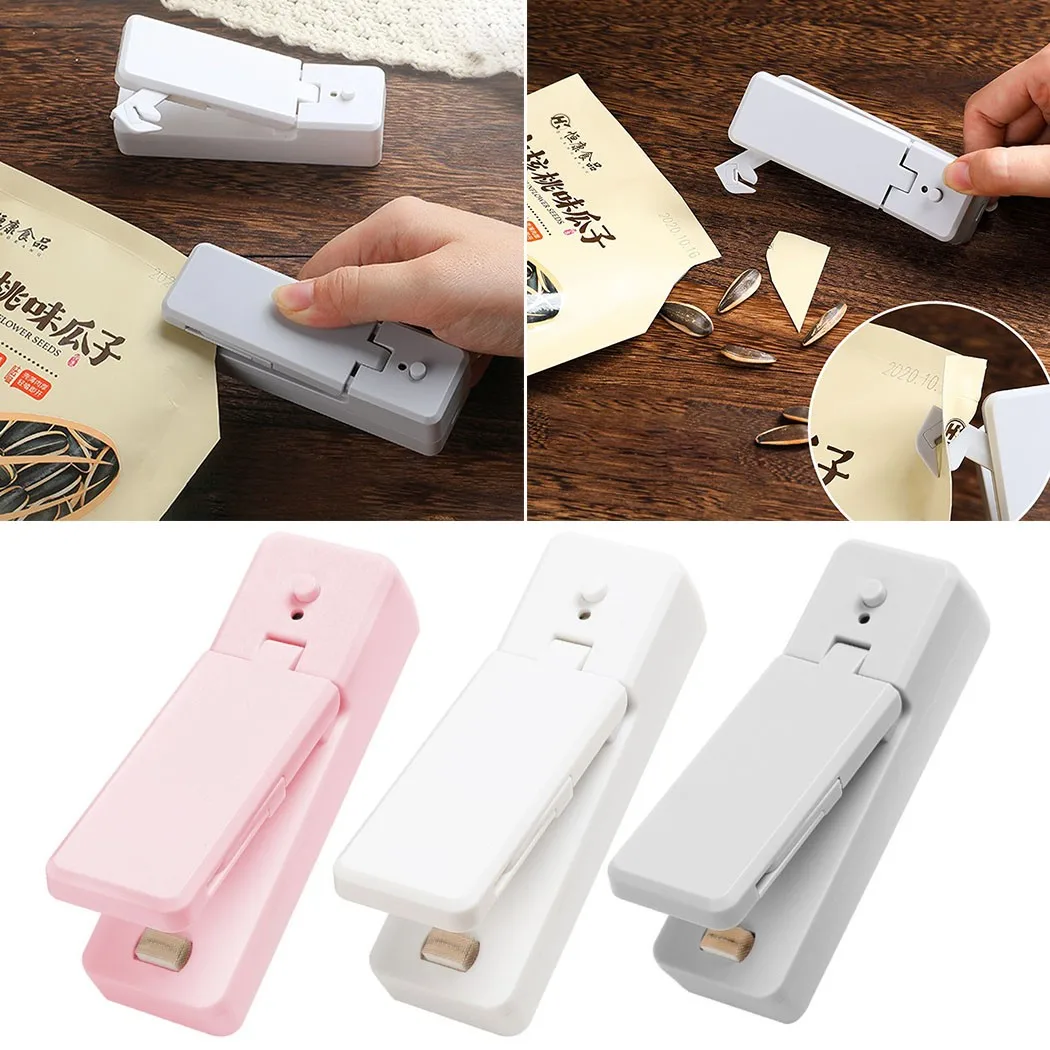 USB Charging Portable Mini Sealing Household Machine Heat Sealer Capper Food Saver For Plastic Bags Package Mini Gadgets
USB Charging Portable Mini Sealing Household Machine Heat Sealer Capper Food Saver For Plastic Bags Package Mini Gadgets