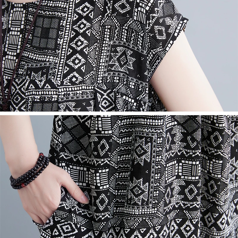 One-Piece Vintage Print Bohemian Ladies Vestidos 2021 Summer Plus Size Fashion Women'S Dresses Short Sleeve O-Neck Maxi Dresses
One-Piece Vintage Print Bohemian Ladies Vestidos 2021 Summer Plus Size Fashion Women'S Dresses Short Sleeve O-Neck Maxi Dresses