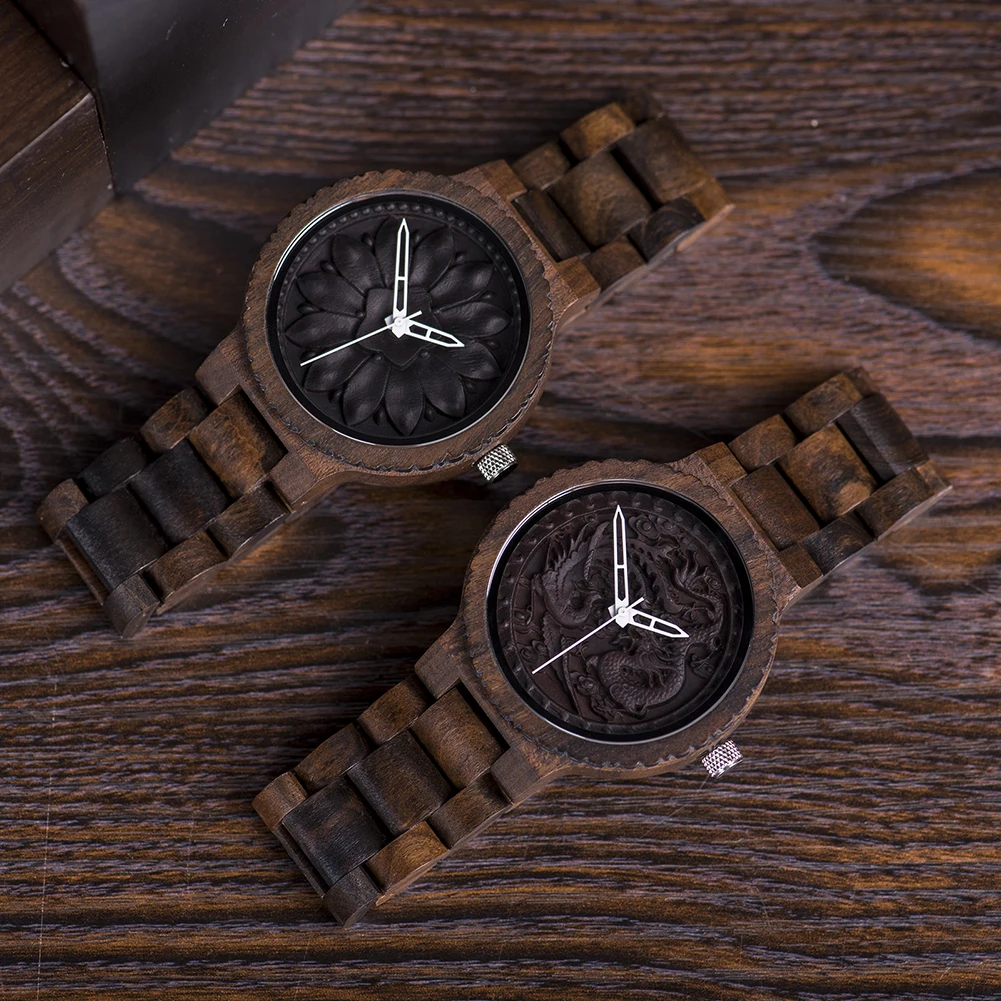 Japan Movement Wood Watch Men BOBO BIRD Quartz Wristwatches Top Brand Luxury Man Clock Fashion Drop Shipping Custom Dropshipping
Japan Movement Wood Watch Men BOBO BIRD Quartz Wristwatches Top Brand Luxury Man Clock Fashion Drop Shipping Custom Dropshipping