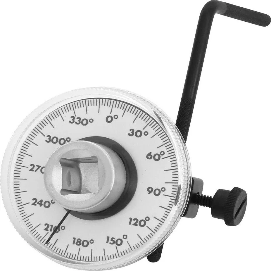 360 Degree 1/2" Drive Torque Angle Gauge Meter Angle Rotation Measurer Tool Wrench Car Repair Tool NEW
360 Degree 1/2" Drive Torque Angle Gauge Meter Angle Rotation Measurer Tool Wrench Car Repair Tool NEW