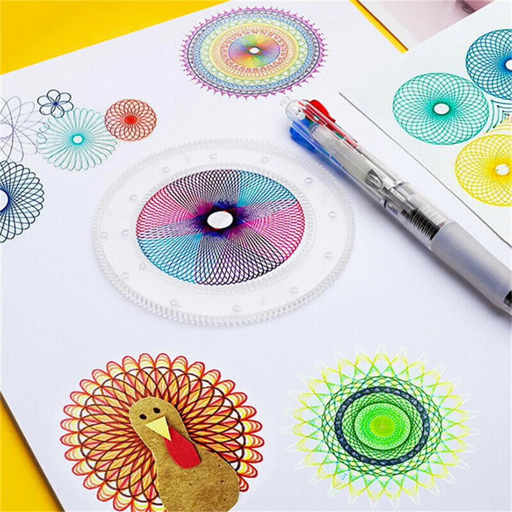 8pcs/set Tin Draw Drawing Art Original Spirograph Design Set Craft Create Kids Toy
8pcs/set Tin Draw Drawing Art Original Spirograph Design Set Craft Create Kids Toy
