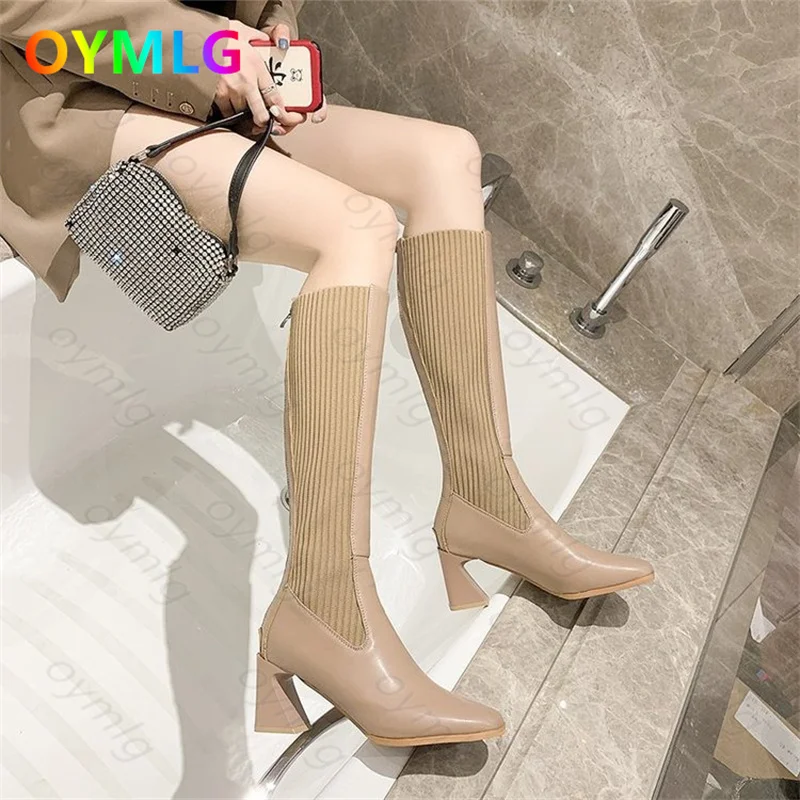 Women's boots women's boots for fall/winter 2021 new knitted elastic stockings boots women's knee-slimming Martin boots
Women's boots women's boots for fall/winter 2021 new knitted elastic stockings boots women's knee-slimming Martin boots