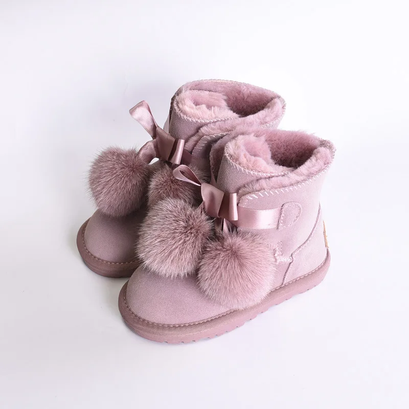 Winter Kids Fashion Snow Boots Thick Genuine Leather Warm Plush Soft Bottom Baby Girls Boots Winter Ski Toddler Boot for Baby 부츠
Winter Kids Fashion Snow Boots Thick Genuine Leather Warm Plush Soft Bottom Baby Girls Boots Winter Ski Toddler Boot for Baby 부츠