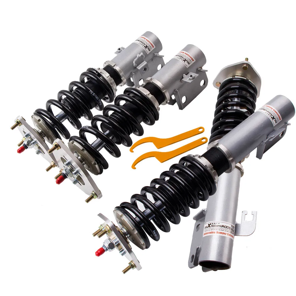 24 Ways Adjustable Damper Coilovers For Subaru Impreza WRX GC8 93-01 shock Absorbers
24 Ways Adjustable Damper Coilovers For Subaru Impreza WRX GC8 93-01 shock Absorbers
