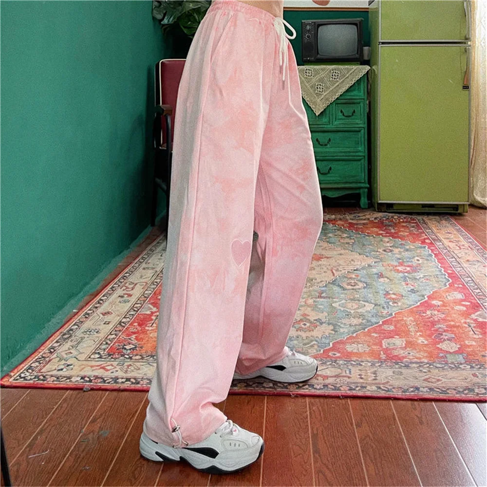 DAILOU Y2k NewFashion Tie-dye Women's Casual Pants Women's Printing Pants High Waist Loose Pants 2021 Summer Ladies Street Style
DAILOU Y2k NewFashion Tie-dye Women's Casual Pants Women's Printing Pants High Waist Loose Pants 2021 Summer Ladies Street Style