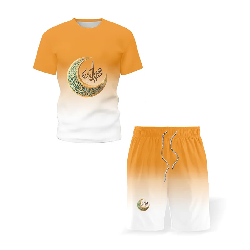 2021 Casual Men's Sportswear Clothing Summer Men's Suit Fitness Suit Sports Suit Short-Sleeved T-Shirt + Shorts 2-Piece Set
2021 Casual Men's Sportswear Clothing Summer Men's Suit Fitness Suit Sports Suit Short-Sleeved T-Shirt + Shorts 2-Piece Set