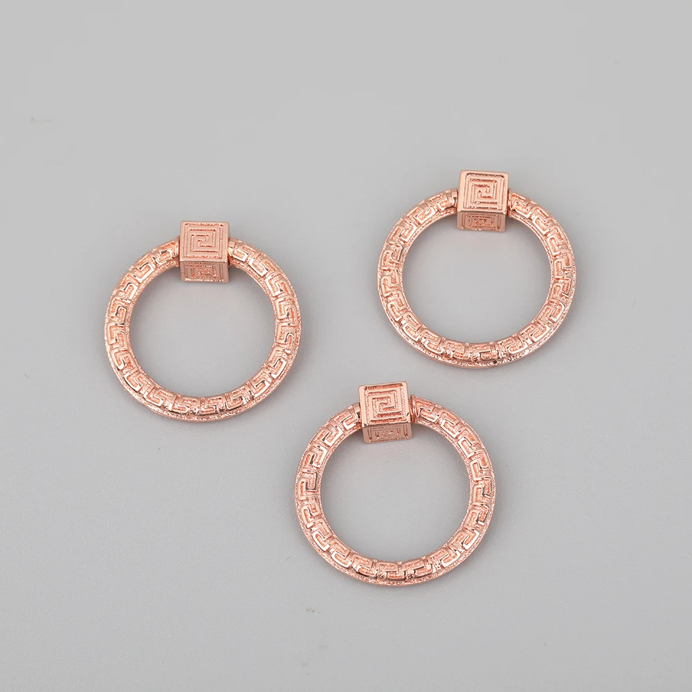 5pcs/Lot 23mm Plated Platinum Gun Black Gold Copper Round Screw Clasps Lock Carabiner Connector Clasps Necklace DIY Accessories
5pcs/Lot 23mm Plated Platinum Gun Black Gold Copper Round Screw Clasps Lock Carabiner Connector Clasps Necklace DIY Accessories