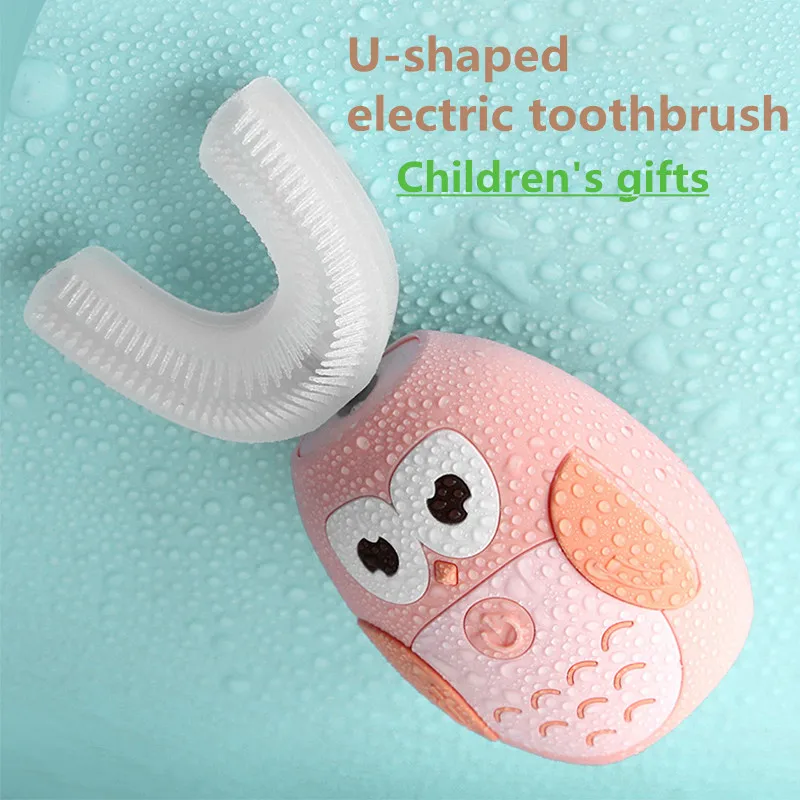 U type Children Sonic Electric Toothbrush Silicone UV Sterilization Drying Kids Tooth Brush 3 Mode Rechargeable USB kids Gift
U type Children Sonic Electric Toothbrush Silicone UV Sterilization Drying Kids Tooth Brush 3 Mode Rechargeable USB kids Gift