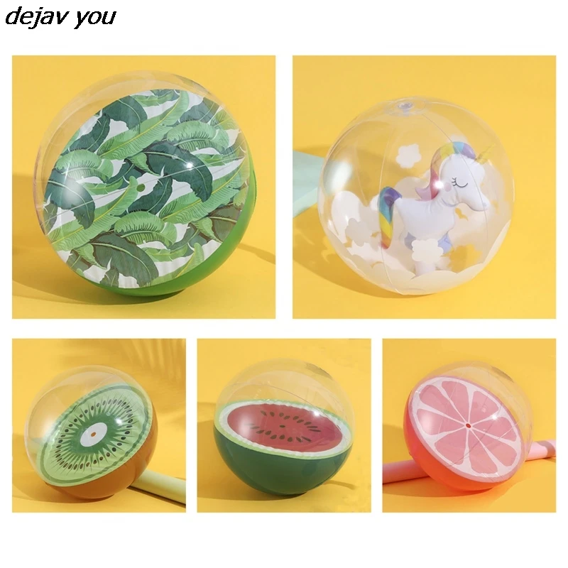Inflatable Unicorn Watermelon Toy Ball 3D Fruit Beach Ball Watermelon Water Toys Child Swimming Gift
Inflatable Unicorn Watermelon Toy Ball 3D Fruit Beach Ball Watermelon Water Toys Child Swimming Gift