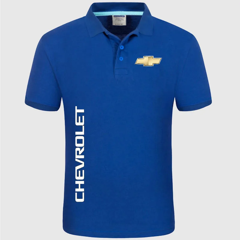 Chevrolet logo Polo Shirt Men summer Short Sleeve Polo Shirt Cotton spring Casual Men's Polos 
Chevrolet logo Polo Shirt Men summer Short Sleeve Polo Shirt Cotton spring Casual Men's Polos
