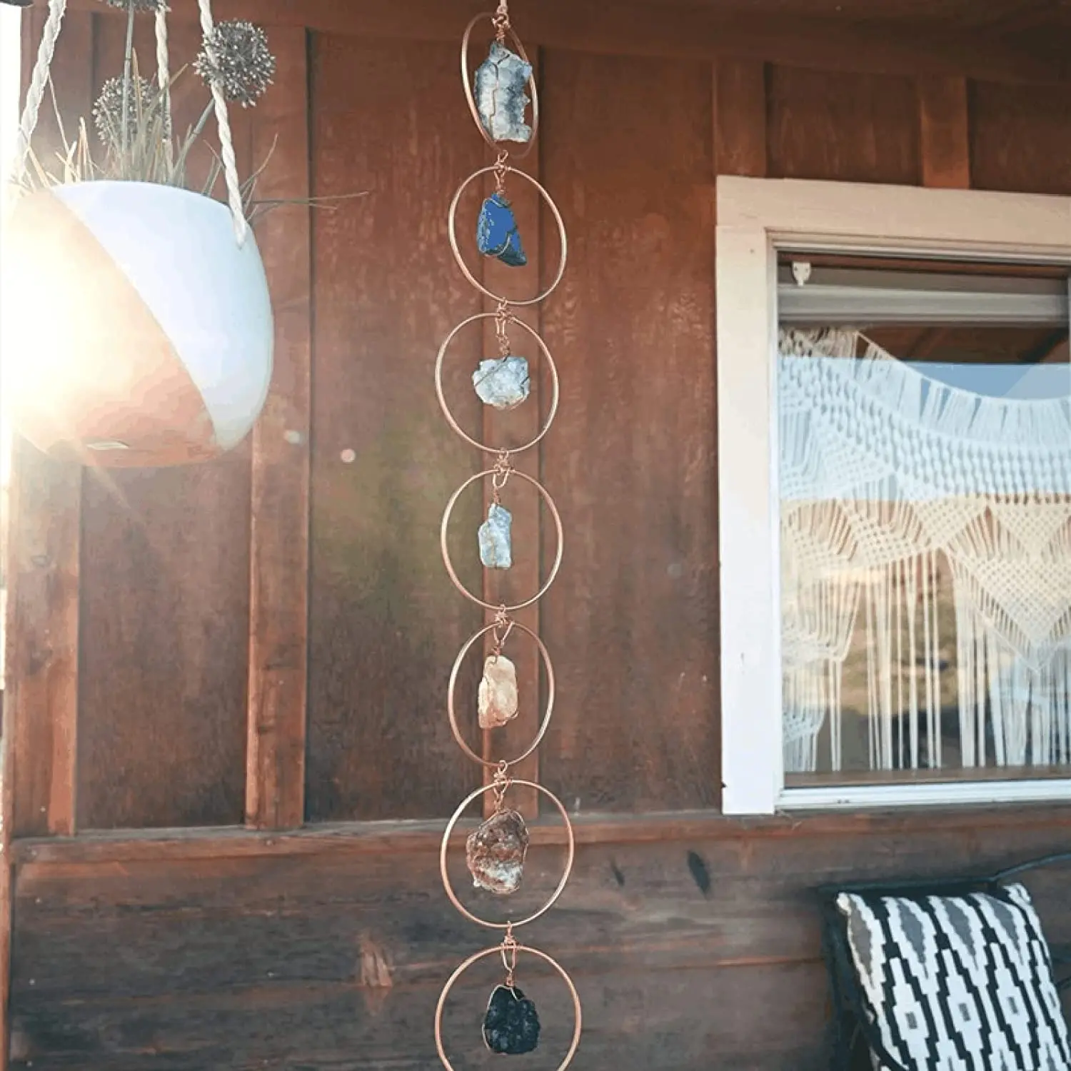 Raw Crystal 7 Chakra Gemstone Wall Decor Tree of Life Wall Hanger Tumbled Gemstones Meditation Hanging Ornament Home Decor
Raw Crystal 7 Chakra Gemstone Wall Decor Tree of Life Wall Hanger Tumbled Gemstones Meditation Hanging Ornament Home Decor