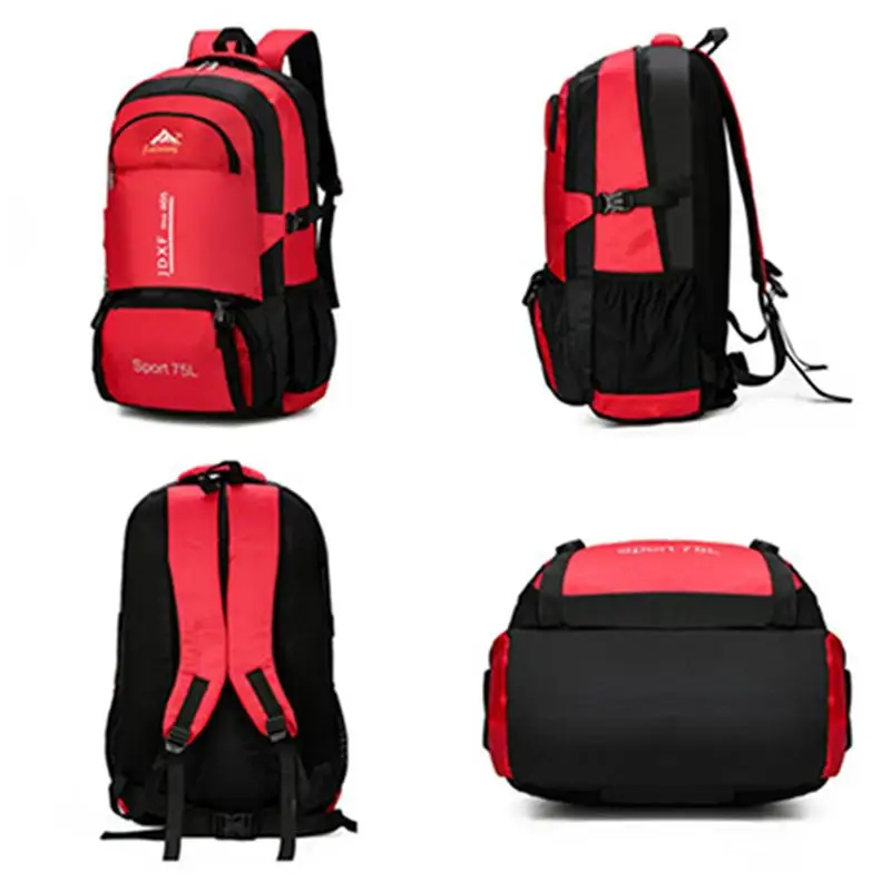 75L Unisex Oxford backpacks men travel back pack outdoor sports bags trekking rucksack Climbing hiking Camping backpack for male 
75L Unisex Oxford backpacks men travel back pack outdoor sports bags trekking rucksack Climbing hiking Camping backpack for male