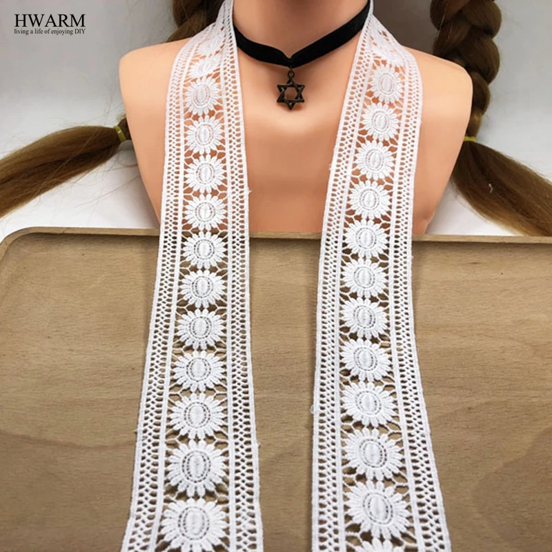 10yards 5cm african lace fabric costura sewing high quality voile trim DIY wedding decoration underwear cloth hat accessories
10yards 5cm african lace fabric costura sewing high quality voile trim DIY wedding decoration underwear cloth hat accessories