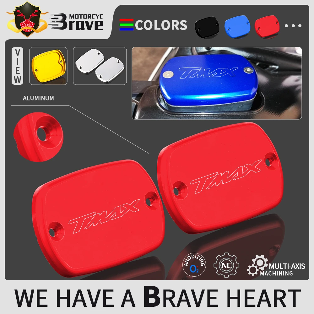 1 pair tmax 500 530 Motorcycle Brake Fluid Fuel Reservoir Tank Cap Cover For YAMAHA TMAX500 2008-2011 TMAX530 SX DX 2012-2019
1 pair tmax 500 530 Motorcycle Brake Fluid Fuel Reservoir Tank Cap Cover For YAMAHA TMAX500 2008-2011 TMAX530 SX DX 2012-2019