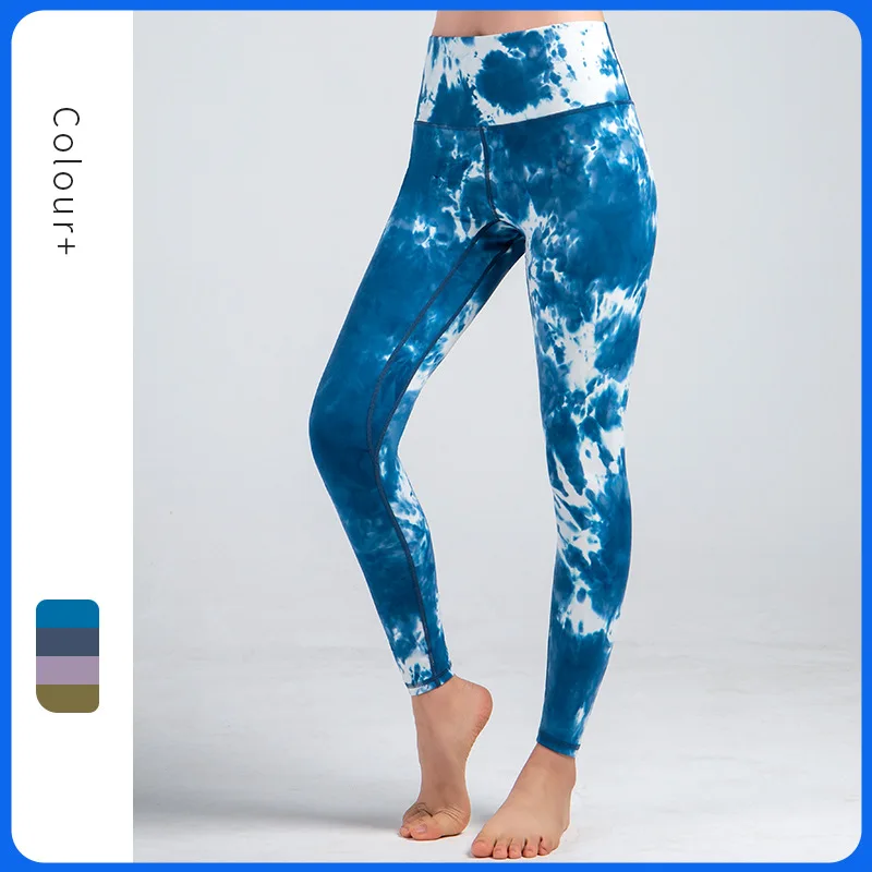 High waist dye print fitness pants tights Women blue running gym sports leggings Exercise workout yoga trousers female
High waist dye print fitness pants tights Women blue running gym sports leggings Exercise workout yoga trousers female
