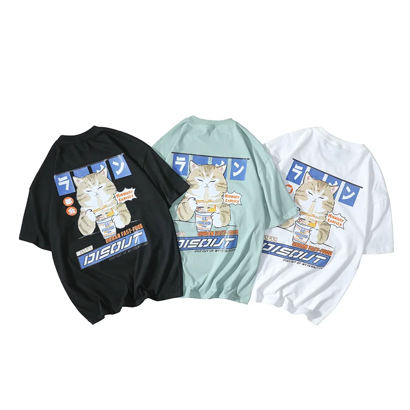 Summer new personality cat oversize casual print T-shirt Men's drop shoulder T-shirt top short sleeve oversized 5XL
Summer new personality cat oversize casual print T-shirt Men's drop shoulder T-shirt top short sleeve oversized 5XL