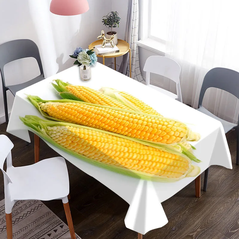Corn Print Table Cloth Waterproof Rectangle Dining Table Cover For Living Room Kitchen Decoration Tablecloth
Corn Print Table Cloth Waterproof Rectangle Dining Table Cover For Living Room Kitchen Decoration Tablecloth