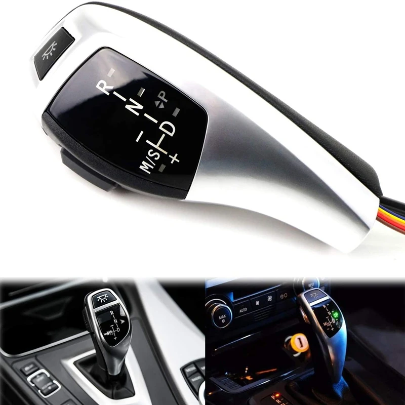 LED Gear Shift Knob Automatic Gear Shifter Lever Handle Replacement Fits For-BMW 1 3 Series X1 E81 E82 Z4 E90 E92 E93
LED Gear Shift Knob Automatic Gear Shifter Lever Handle Replacement Fits For-BMW 1 3 Series X1 E81 E82 Z4 E90 E92 E93