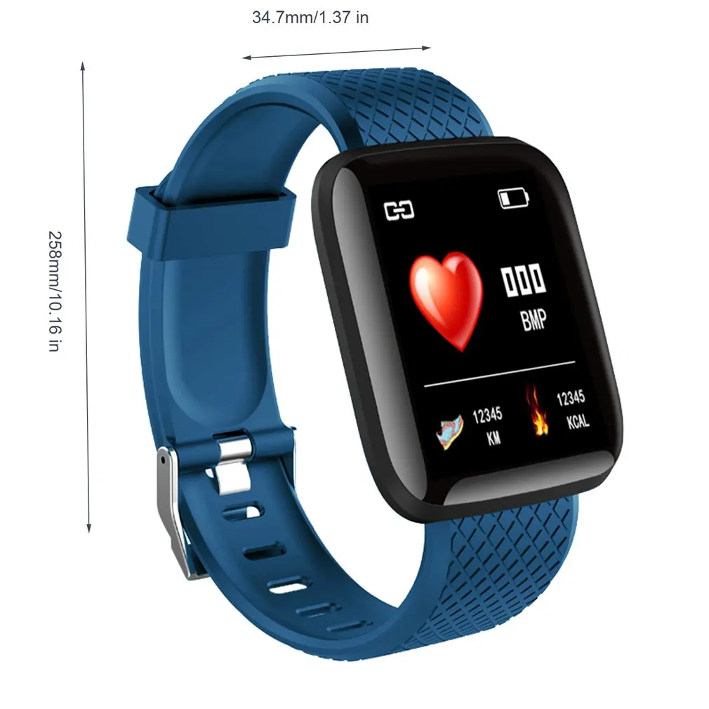 116 Plus Bluetooth Smart Watches Waterproof Sport Fitness Tracker Smart Bracelet Heart Rate Monitor Smartwatch
116 Plus Bluetooth Smart Watches Waterproof Sport Fitness Tracker Smart Bracelet Heart Rate Monitor Smartwatch